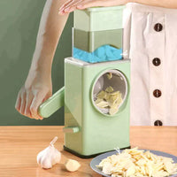 4 IN 1 ROTARY VEGETABLE SLICER