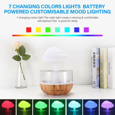 7 Colors Rain Drop Humidifier