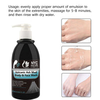 New York Cosmetic Volcanic Mud Body Wash