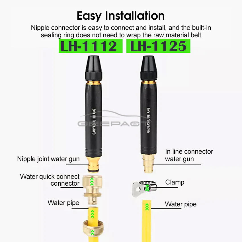 Portable Water Hose Nozzle