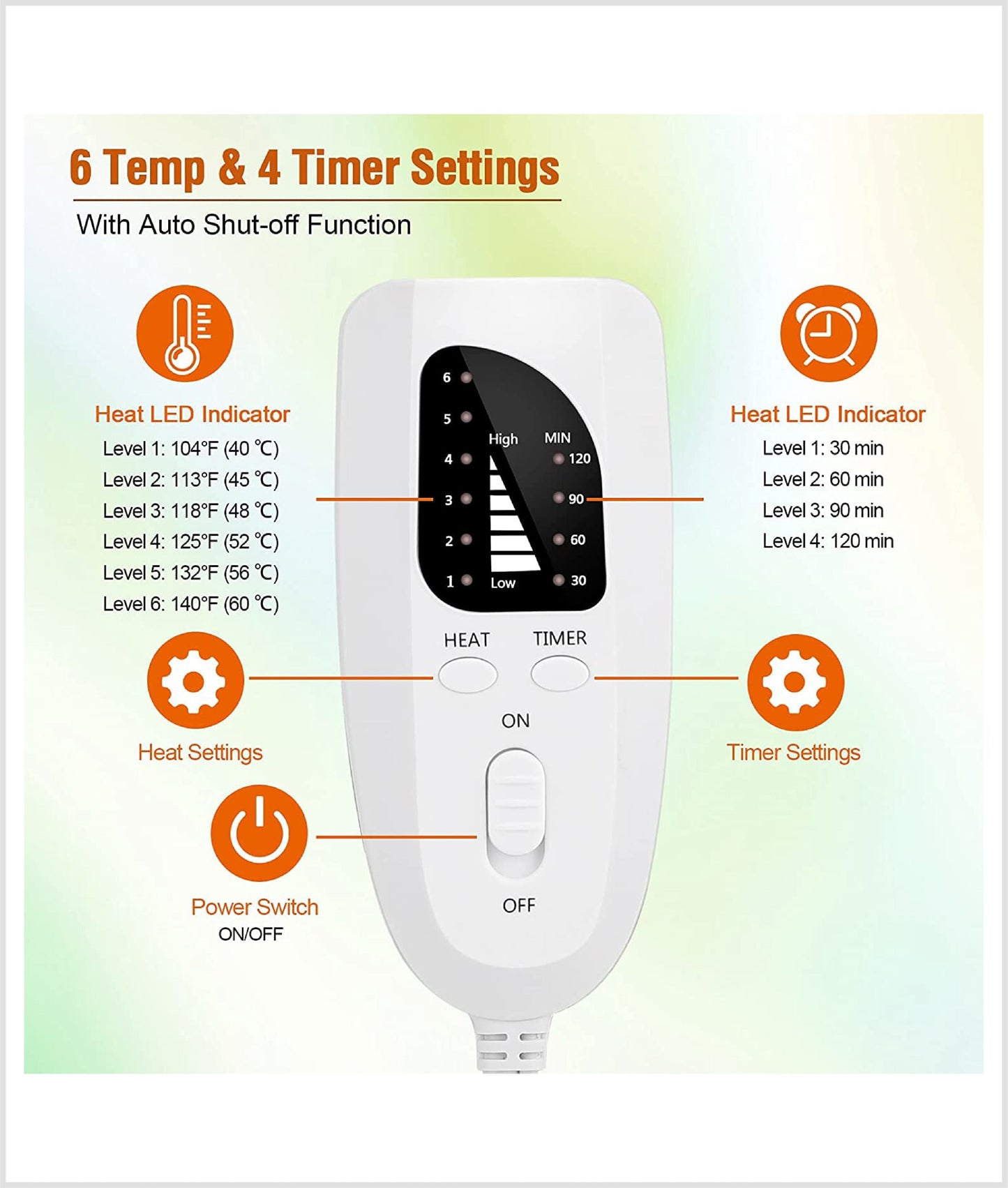 Heating Electric Pad for Pain