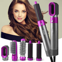 Multifunctional, Hair Dryer ,Hair Curler Brush , Hot Air Brush ,Rotating Brush Portable Frizz 5 IN 1