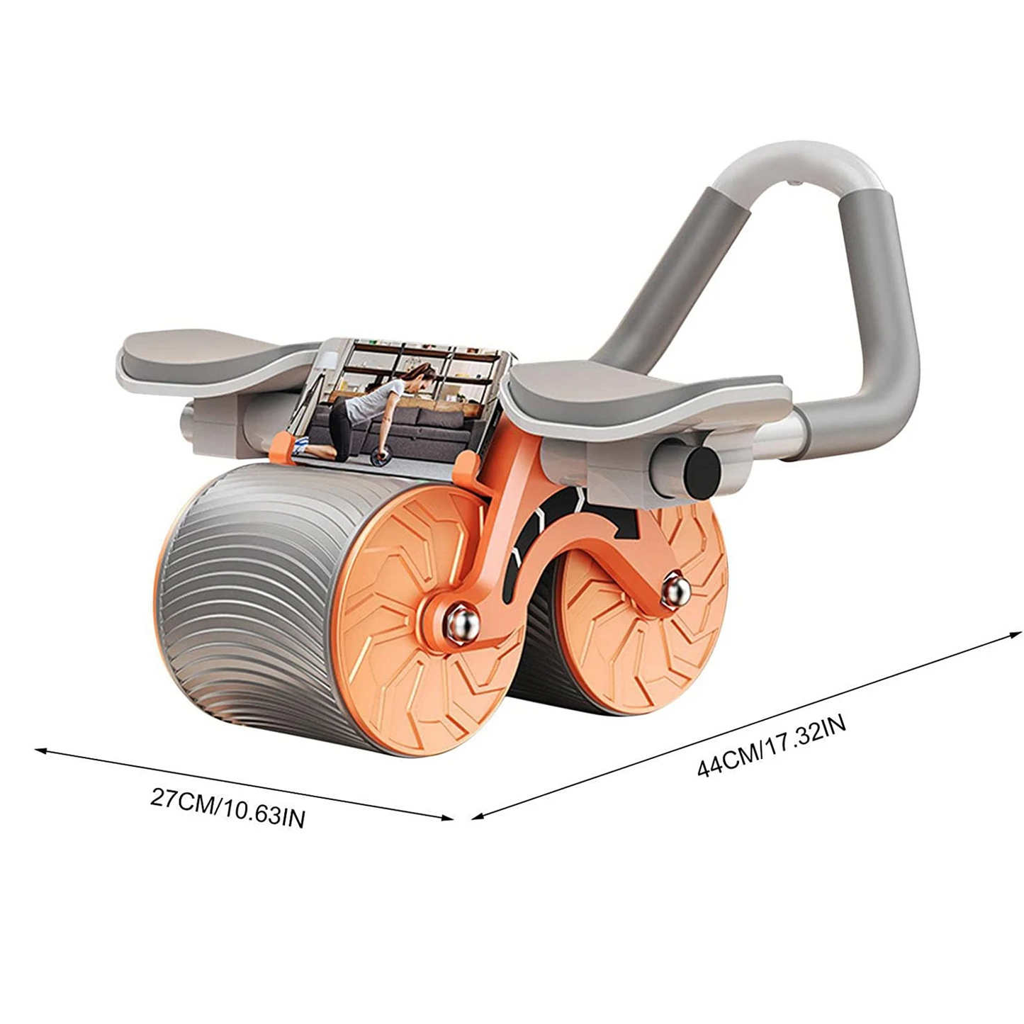 Auto Rebound ABS Wheel - Enhance Your Workout Routine