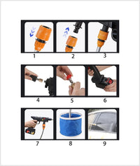 High Pressure Water Washer Gun