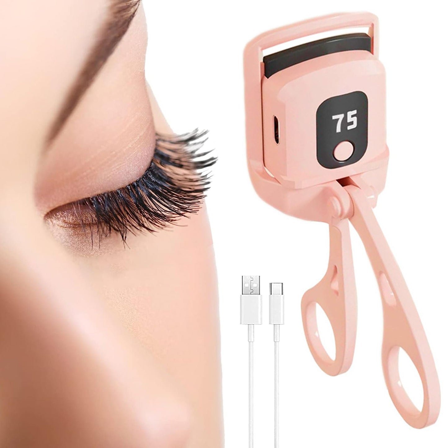 Electric Eyelash Curler, Quick Heated Eyelashes Curler