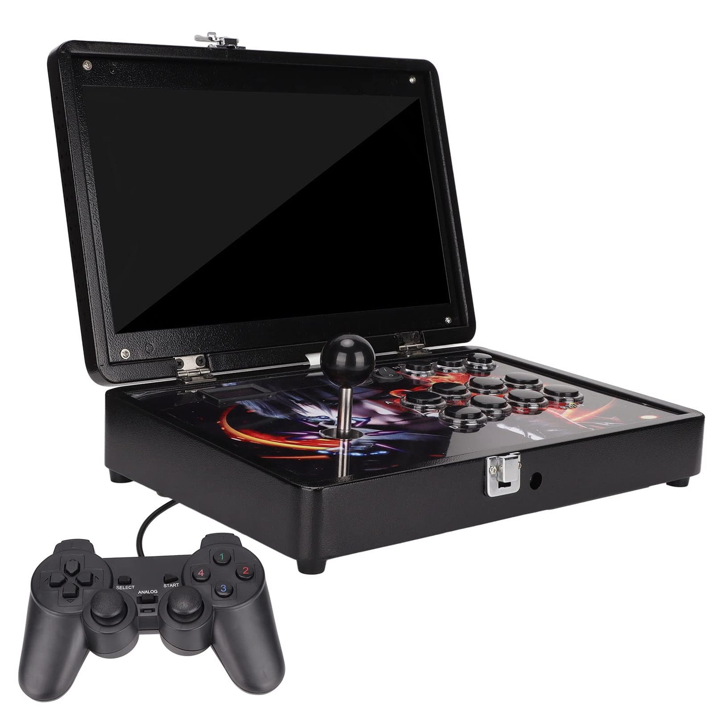 Games Arcade Game Console Support 3D 2D Games 14 Inch 1280x720 Portable Multi Functional Metal