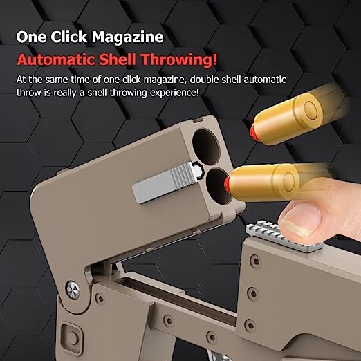 Shell Ejecting Folding Phone Bullet Toy