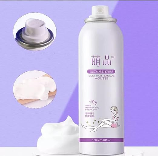 Hair Removal Spray for Silky and Smooth Skin hair removal mousse for men women