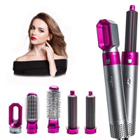 Multifunctional, Hair Dryer ,Hair Curler Brush , Hot Air Brush ,Rotating Brush Portable Frizz 5 IN 1