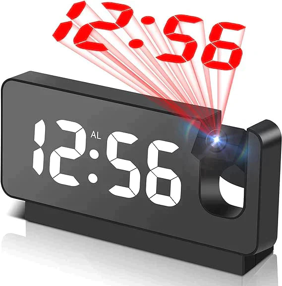 DIGITAL PROJECTION ALARM CLOCK