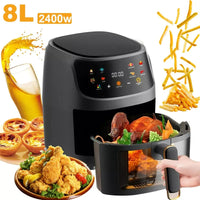 Air Fryer 8 Liter - Digital Oil-Less Air Fryer