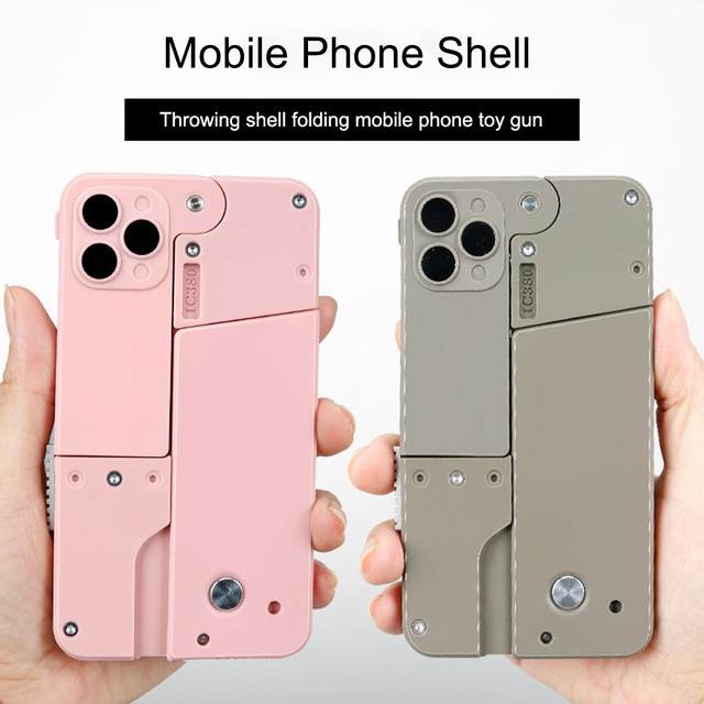 Shell Ejecting Folding Phone Bullet Toy