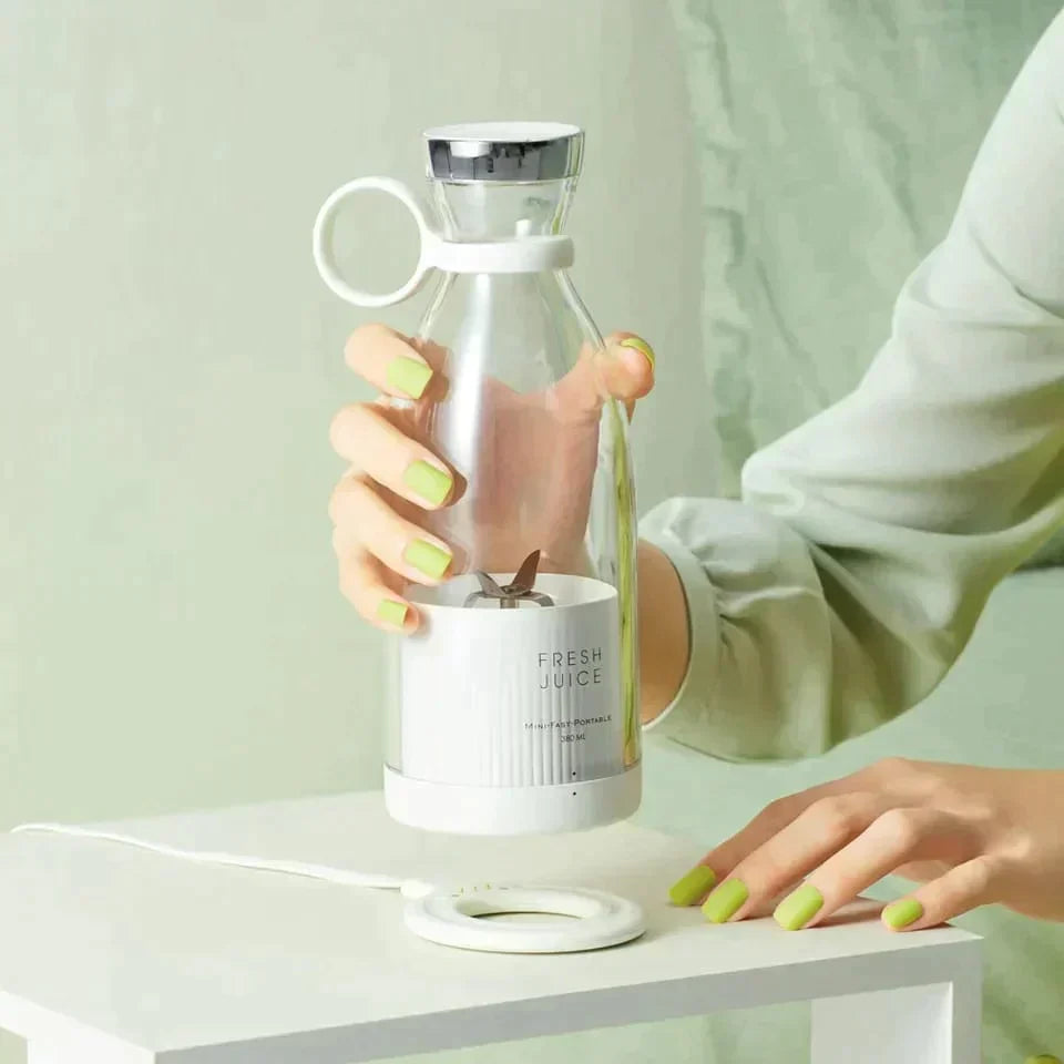 Mini Portable Electric Fruit Juicer Blender