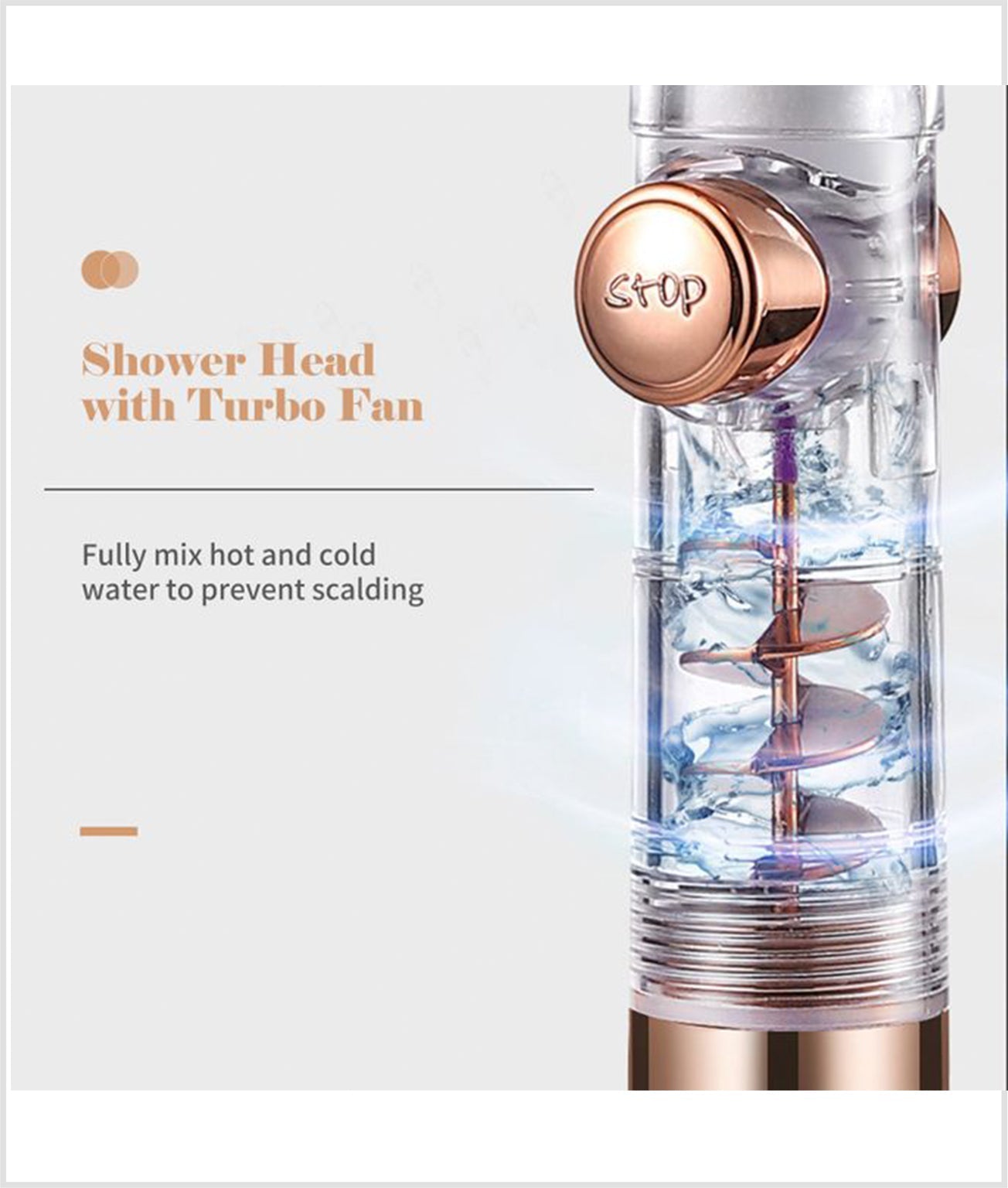 Multimode High Pressure Adjustable Filtering Rainfall Shower Head