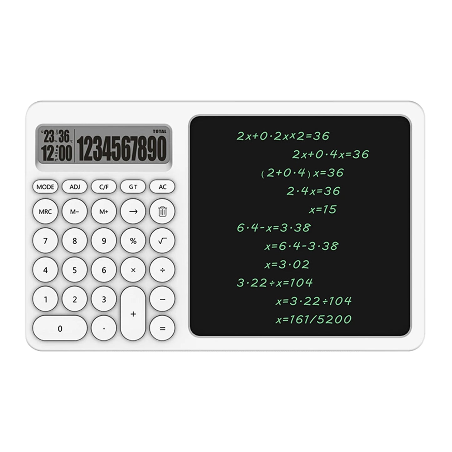 Digit Calculator with Writing Tablet